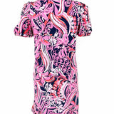 Lily Pulitzer Mini Rhett Women's Pink Size M mini Floral Dress