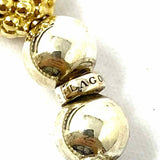 LAGOS 925 & 18K Two-tone Stretch Ball Link Caviar Bracelet