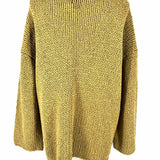 Eileen Fisher Women's Green Size L Knit Cotton Sweater