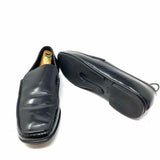 Prada Men's Black Shoe Size 10 Leather Loafers