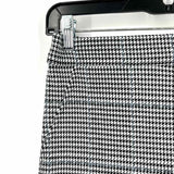 Sanctuary Women's Black White Size S Straight Houndstooth Pants