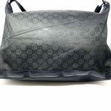 Gucci Nylon Black GG Canvas Duffle Bag