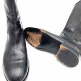 FRYE Melissa 2 Women's Black Size 8 Riding Leather Boots
