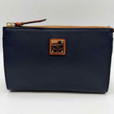Dooney & Bourke Navy Mini Pebbled Leather Crossbody