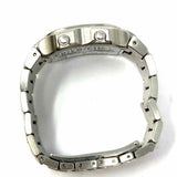 Philip Stein Teslar Dual Time Double Dial Stainless Steel Silver Oval Watch