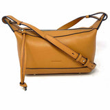 The Horse Mini Lou Caramel Pebbled Leather Crossbody