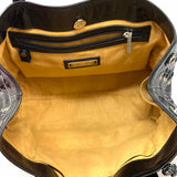 JIMMY CHOO Sasha Black Star Studded Patent Leather Tote