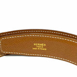 Hermes 1994 Strap Only 27"/XS Black Brown Reversible Belt Strap