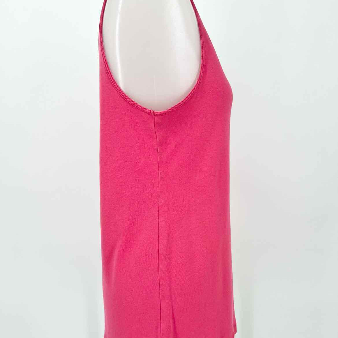 Eileen Fisher Women's Pink Size M Scoop Neck Sleeveless