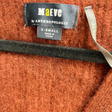 maeve Women's Brown Size XS Button Down Cashmere Cardigan