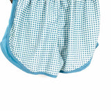Nike Dri-Fit Women's Blue White Size M Running Gingham Shorts