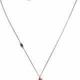 Juicy Couture Two-tone Pendant 18" Cupcake Necklace