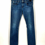 Adriano Goldschmied Women's Blue Size 27/4 Straight Leg Jeans
