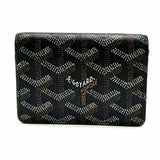 GOYARD Malesherbes Coated Canvas Black Bi-Fold Goyardine Coated Canvas Wallet