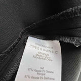 VERONICA BEARD Rome Women's Black Size 6 Long Asymetric Long Sleeve