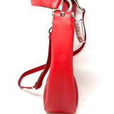 Coach Nomad Red Hobo Leather Shoulder Bag