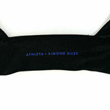 ATHLETA x Simone Biles Women's Black Size M Racerback Stripe Sports Bra