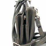 Nicole by N. Miller Gray Zip Wallet vegan leather Crossbody