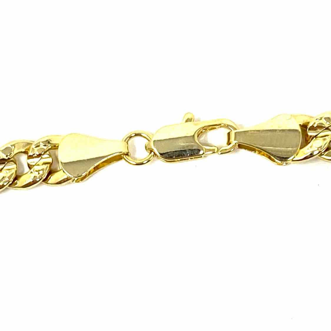 18K Gold Plated 24 in Chain Link Necklace