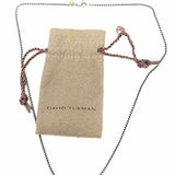 DAVID YURMAN 925 Sterling Silver 20" Box Chain Necklace