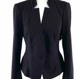 White House Black Market Women's Black Size 4 Fitted Blazer