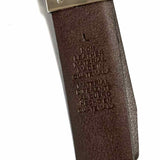 Waist Size 40" Black Brown Reversible Belt