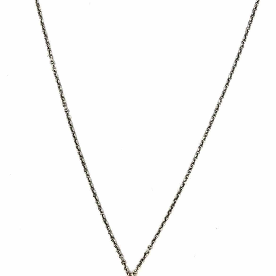 Gucci 925 Sterling Silver Pendant 21.5" Tiger Necklace