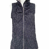 Lululemon Go the Distance W4H66S Women's Black Purple Size 6/M Speckled Vest