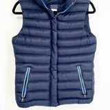 Lacoste Men's Navy Size 36 Puffer Vest