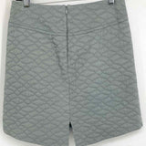 theyskens' theory Women's Steel Blue Size 6 mini Quilted Skirt