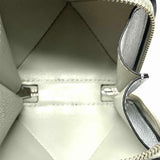 Valentino Silver Stud Leather Made in Italy Coin Purse