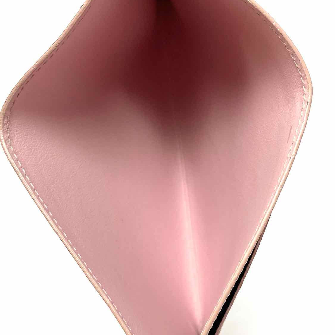 LOUIS VUITTON 2017 Rose Ballerine Pink Card Holder Insert Leather Wallet