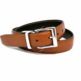 Polo Ralph Lauren Waist Size 35 Brown Reversible Leather Belt