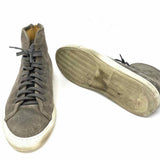 Common Projects Tournament Women's Gray Size 10 High Top Suede Sneakers