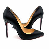 Christian Louboutin So Kate Women's Black Size 36/5.5 Stiletto Leather Pumps