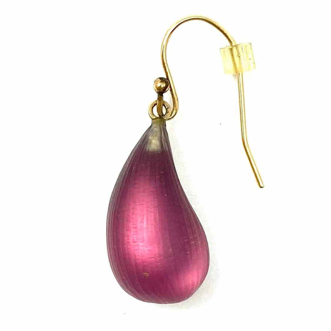 Alexis Bittar Pink Teardrop 1.5" Lucite Earrings