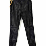 TOM FORD Women's Black Size 28/6 Skinny Coated Denim Jeans