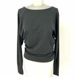 ANATOMIE Women's Black Size XS Boatneck Long Sleeve