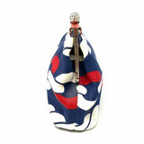 Brighton Anchors Cutters Canvas Red White Blue Hinged Chain Clutch