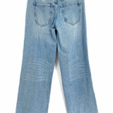 PACSUN Casey Baggy Women's Light Blue Size 27/4 Low Rise Wide Leg Jeans
