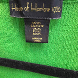 House of Harlow Women's Green Size XS Sweetheart Neckline Ribbed Sleeveless