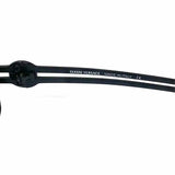 Versace Metal Black Rectangular Medusa MOD S40 Sunglasses