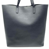 Saint Laurent 2021 North South Shopping Black Rectangle Leather Tote