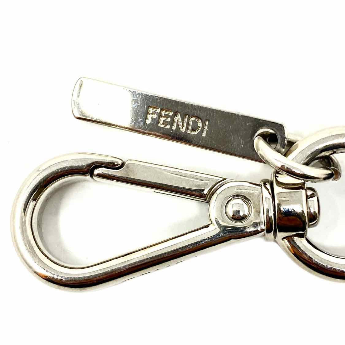 Fendi Monster White Ball Pom-pom Key Chain
