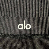 alo Open Air Short Women's Black Size L Mesh Shorts