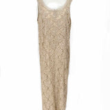 Laurence Kazar Women's Ivory Size 2X 2 Piece Rayon Beaded Skirt Set