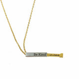Olivia Jewelry Two-tone Pendant 19.5" Necklace