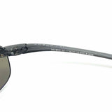 Maui Jim Sport Gray Rimless Reflective Sunglasses
