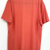 Lululemon Men's Red Size L Stripe Short Sleeve Shirt