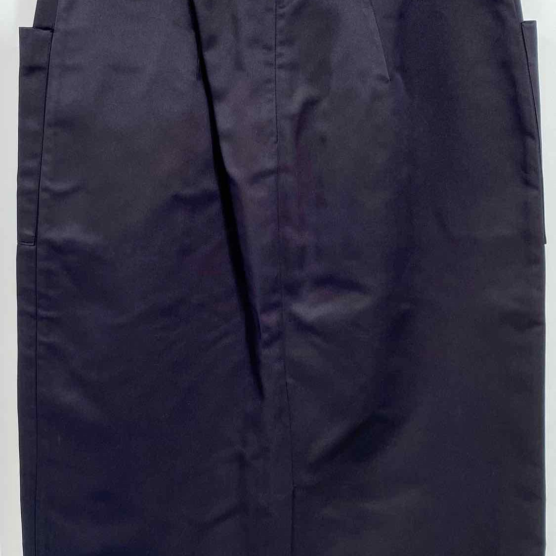 Prada Women's Black Size 40 pencil Silk Skirt